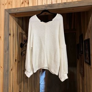 Cozy Cream Knit Sweater